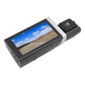 3-in-1 WiFi Dash Cam 1080P HD Front, Interior & Rear Car Camera with Night Vision and Loop Recording