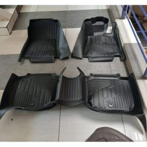 Toyota Crown 2018+ 5D TPE Floor Mats – Premium Waterproof Full Set Interior Car Mats