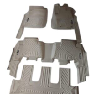 Prado 150 5D Beige TPE Floor Mats – Premium All-Weather Full Coverage Mats