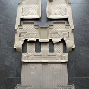 Toyota Prado 5D Beige Floor Mats | Custom Fit Car Mats | Premium Interior Protection