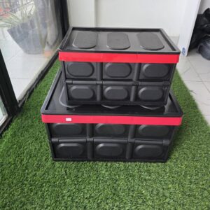 26L Car Boot Storage Organiser – Foldable Trunk Storage Box for Car Accessories