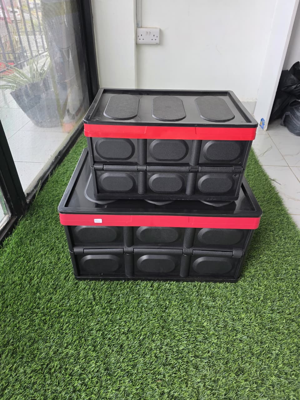 52L Car Boot Storage Organizer – Foldable Trunk Storage Box for Car