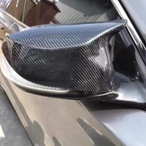 Mazda 3 Batman Style Side Mirror Cover 2013-2024 – Carbon Fiber Look